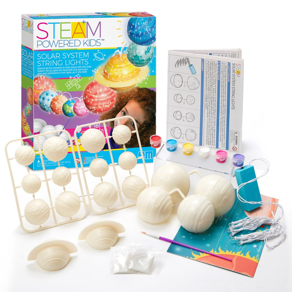 4M Girl Steam Solar System String Lights