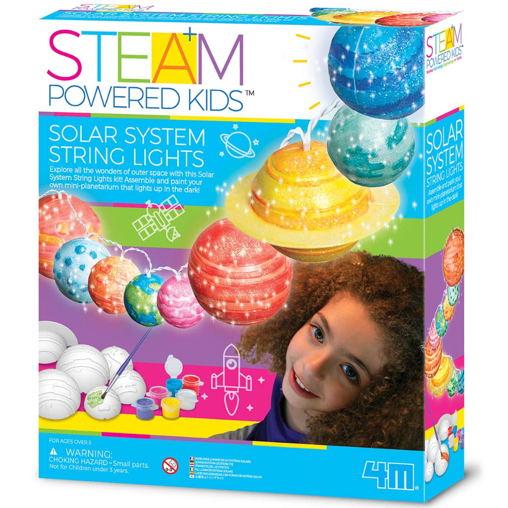 4M Girl Steam Solar System String Lights