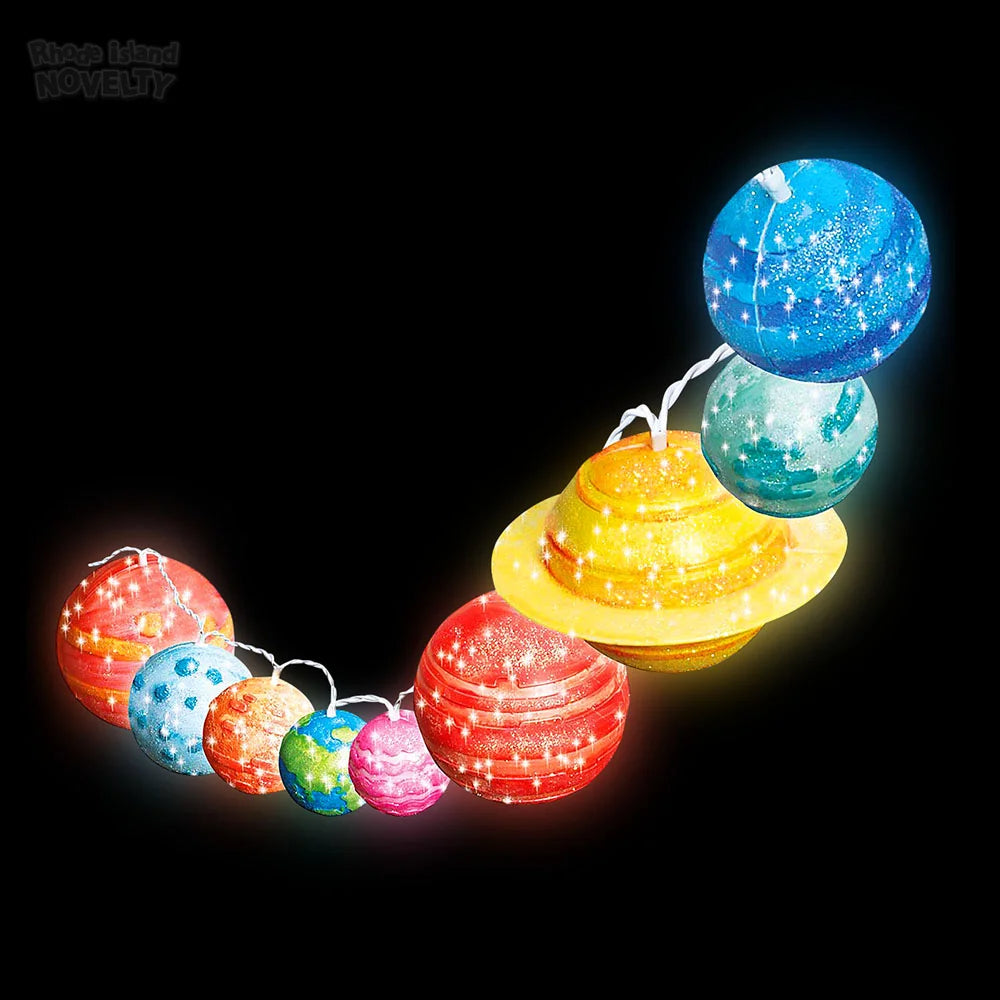 4M Girl Steam Solar System String Lights