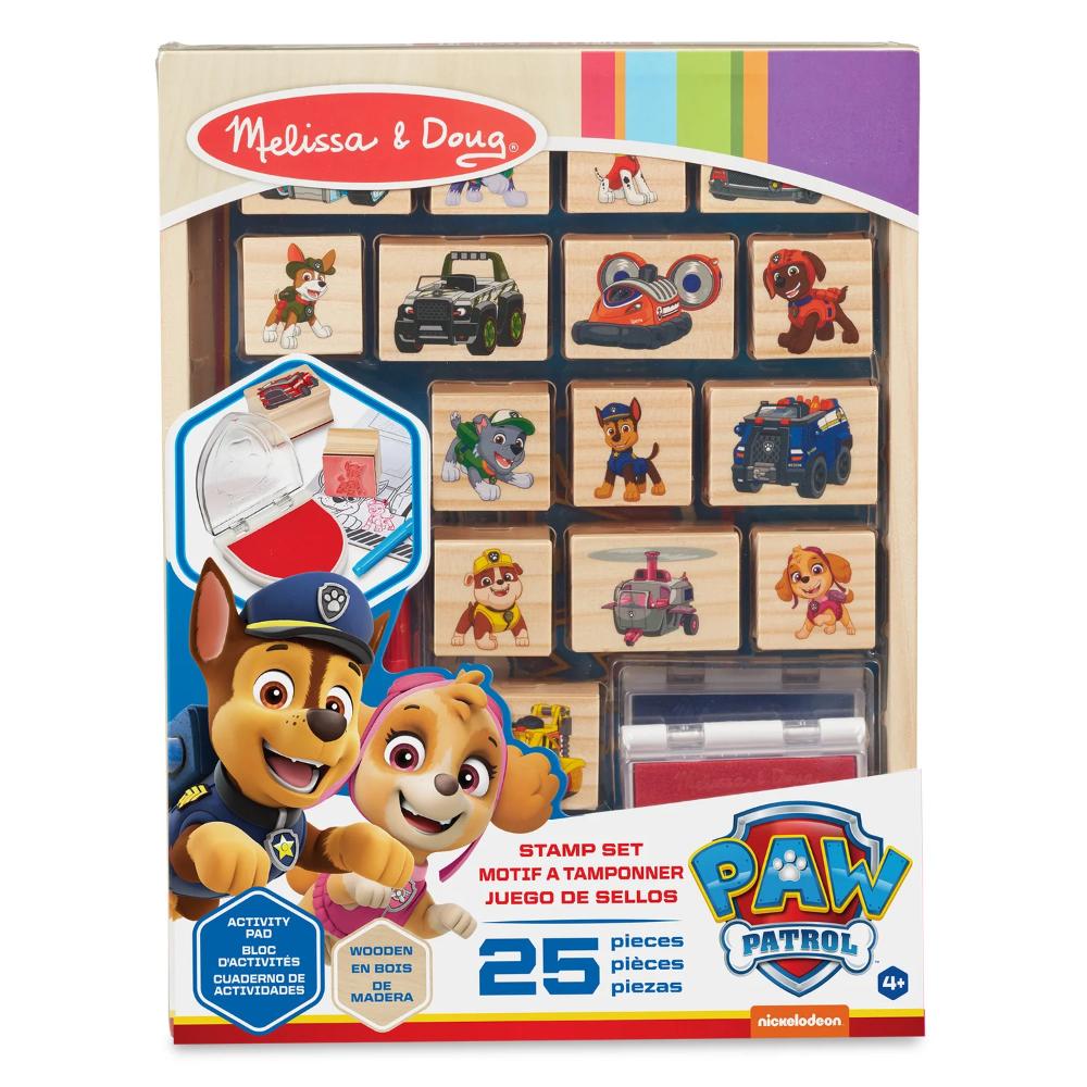 Melissa & Doug Paw Patrol Wooden Stamps Activity Set