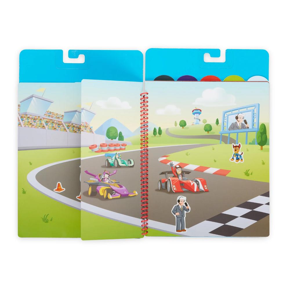 Melissa & Doug Paw Patrol Restickable Stickers Flip-Flap Pad - Classic Missions