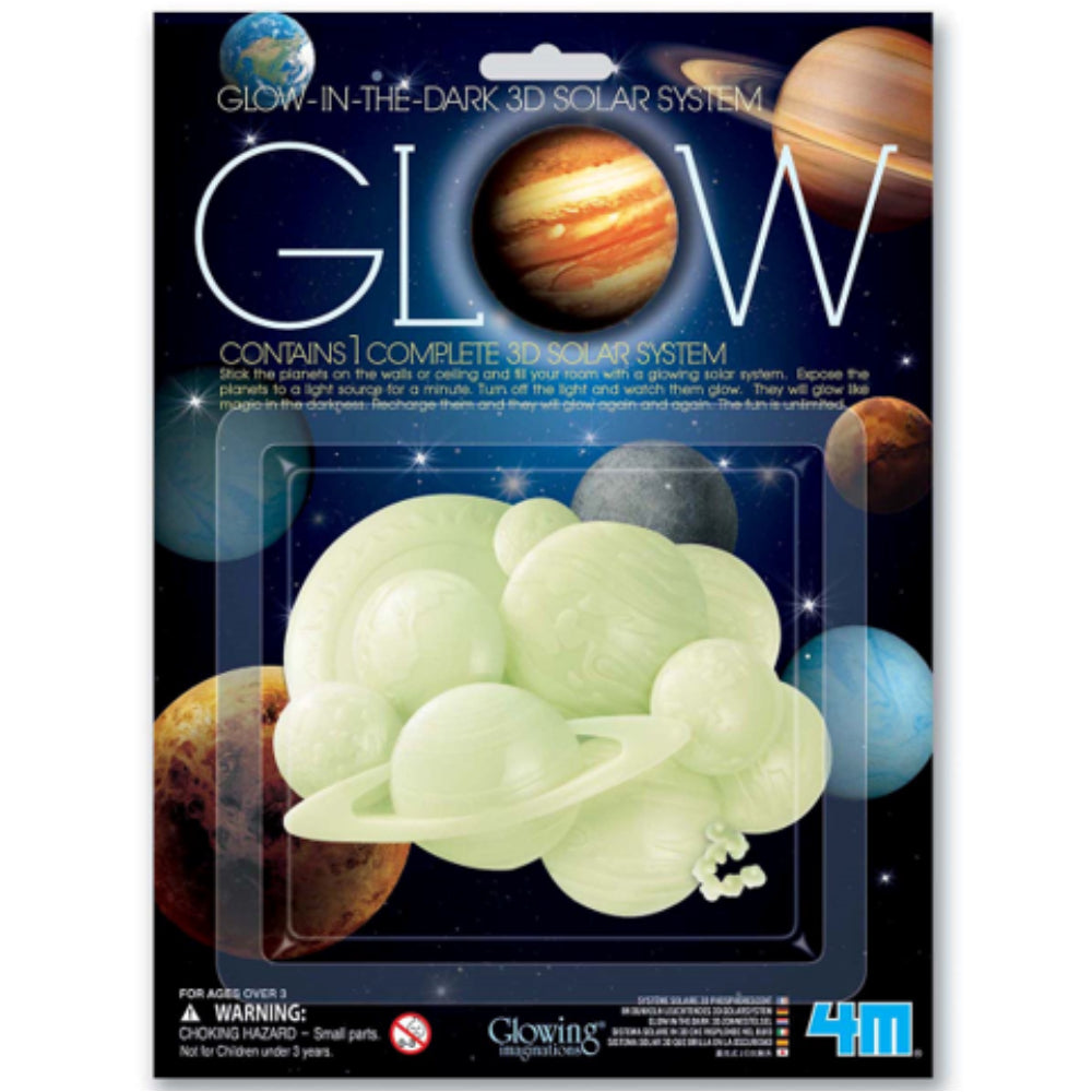 4M Glow 3D Solar System