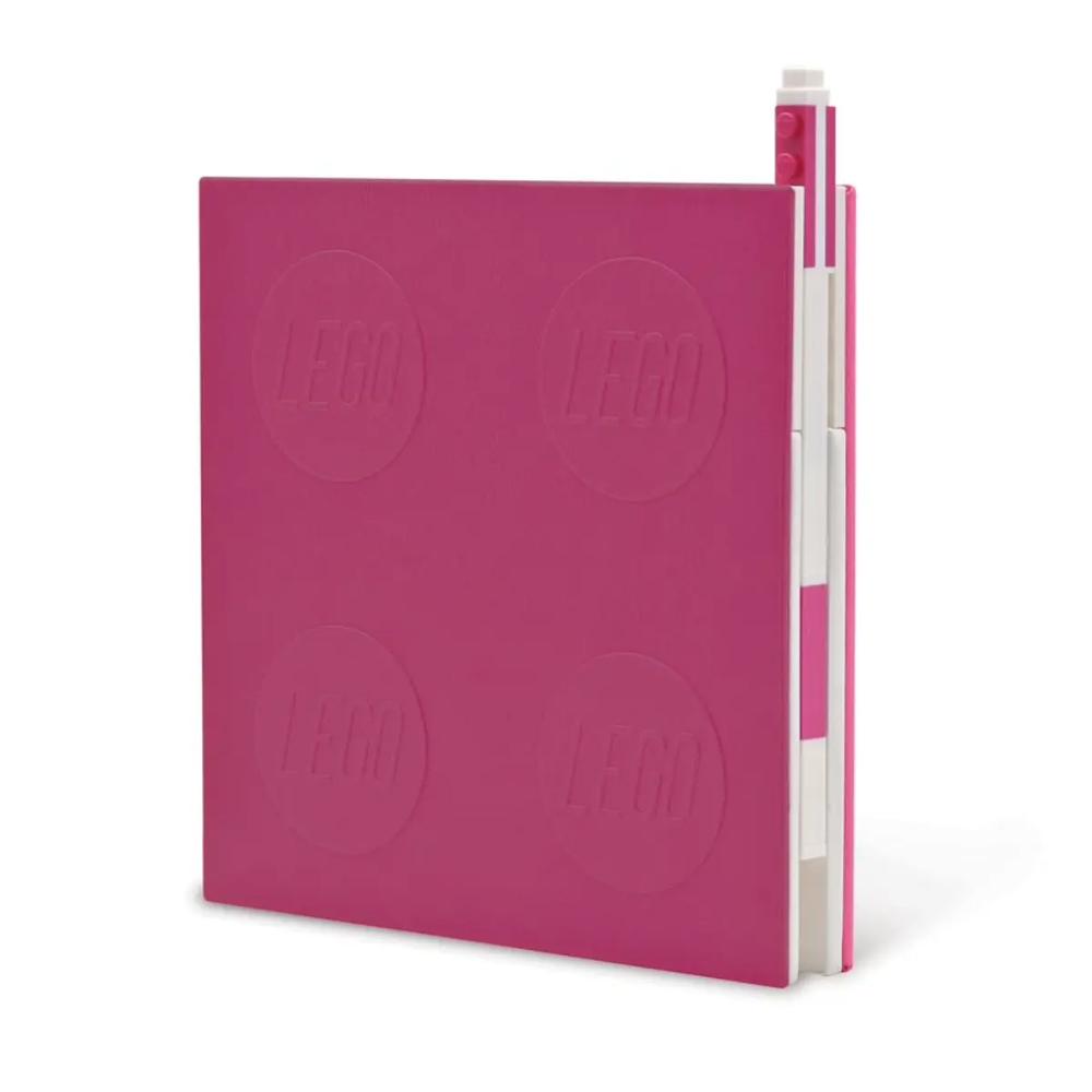 LEGO® IQ Locking Notebook with Gel Pen – Violet LEGO® IQ Locking Notebook with Gel Pen – Violet