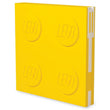 LEGO® IQ Locking Notebook with Gel Pen – Yellow