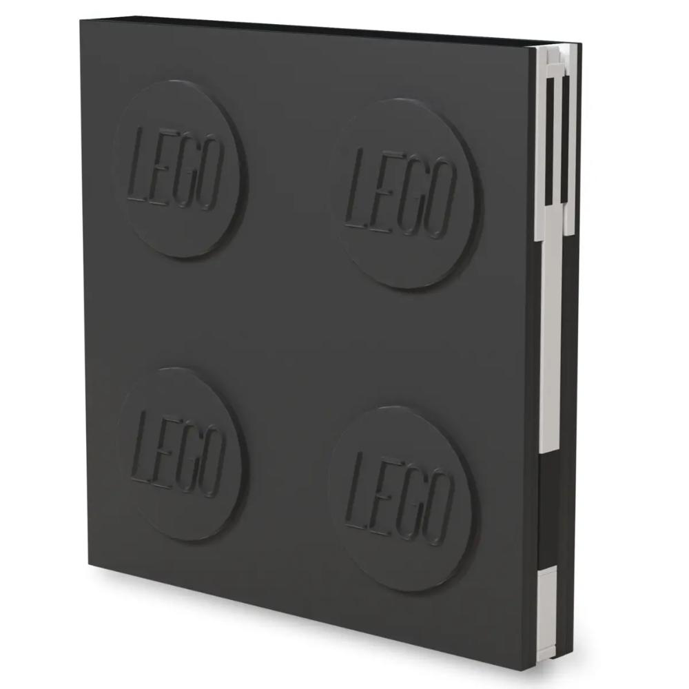 LEGO® IQ Locking Notebook with Gel Pen – Black LEGO® IQ Locking Notebook with Gel Pen – Black