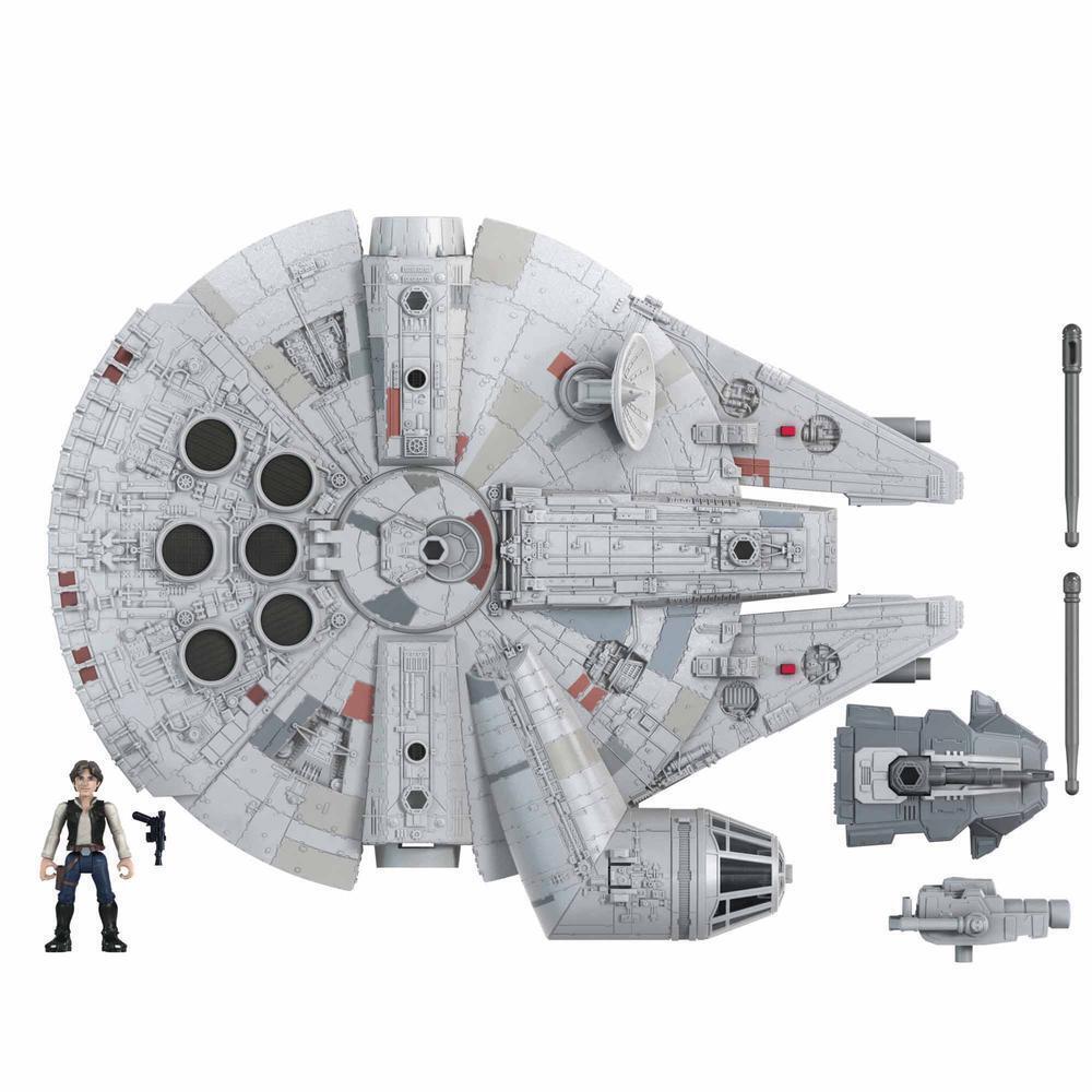 Star Wars Sw Mission Fleet Deluxe Vehicle Falcon