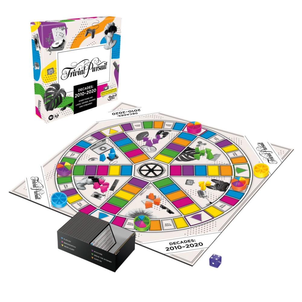 Hasbro Gaming Trivial Pursuit Decades