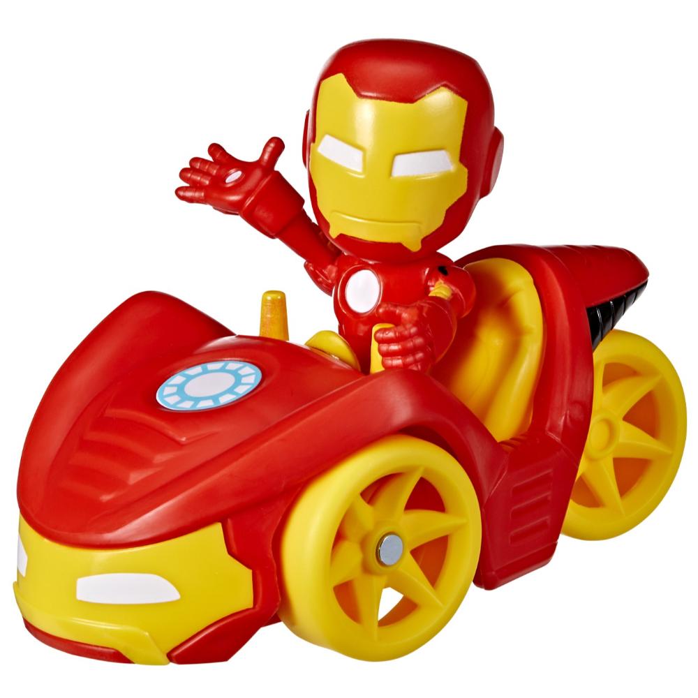 Spider Man Vehicle Figure Iron Man