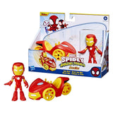 Spider Man Vehicle Figure Iron Man