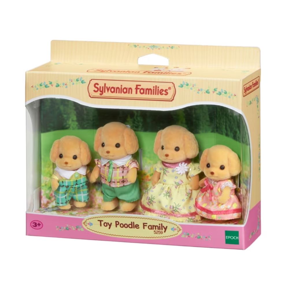 Sylvanian Families Toy Poodle Family