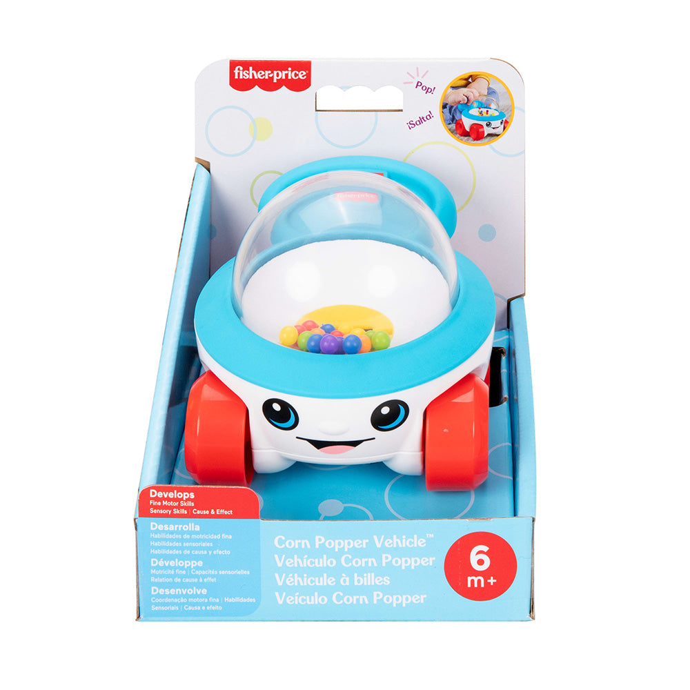 Fisher-Price Corn Popper Vehicle Push-Along Toy