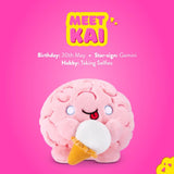 Zuru Snackles Series 2 Brain with Ice Cream
