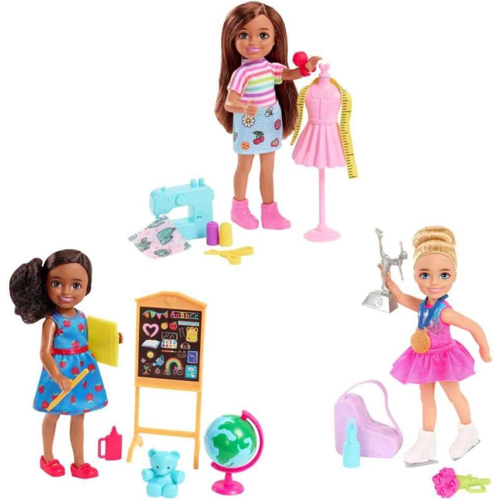 Barbie Chelsea Career Doll Playset Asst