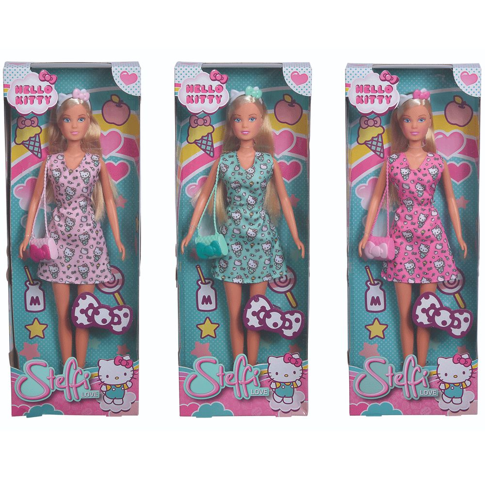 Simba Hello Kitty Steffi Love Fashion 3 Assorted