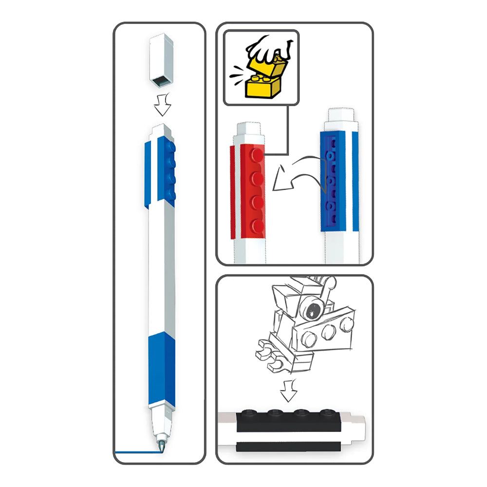 Lego IQ Gel Pens
