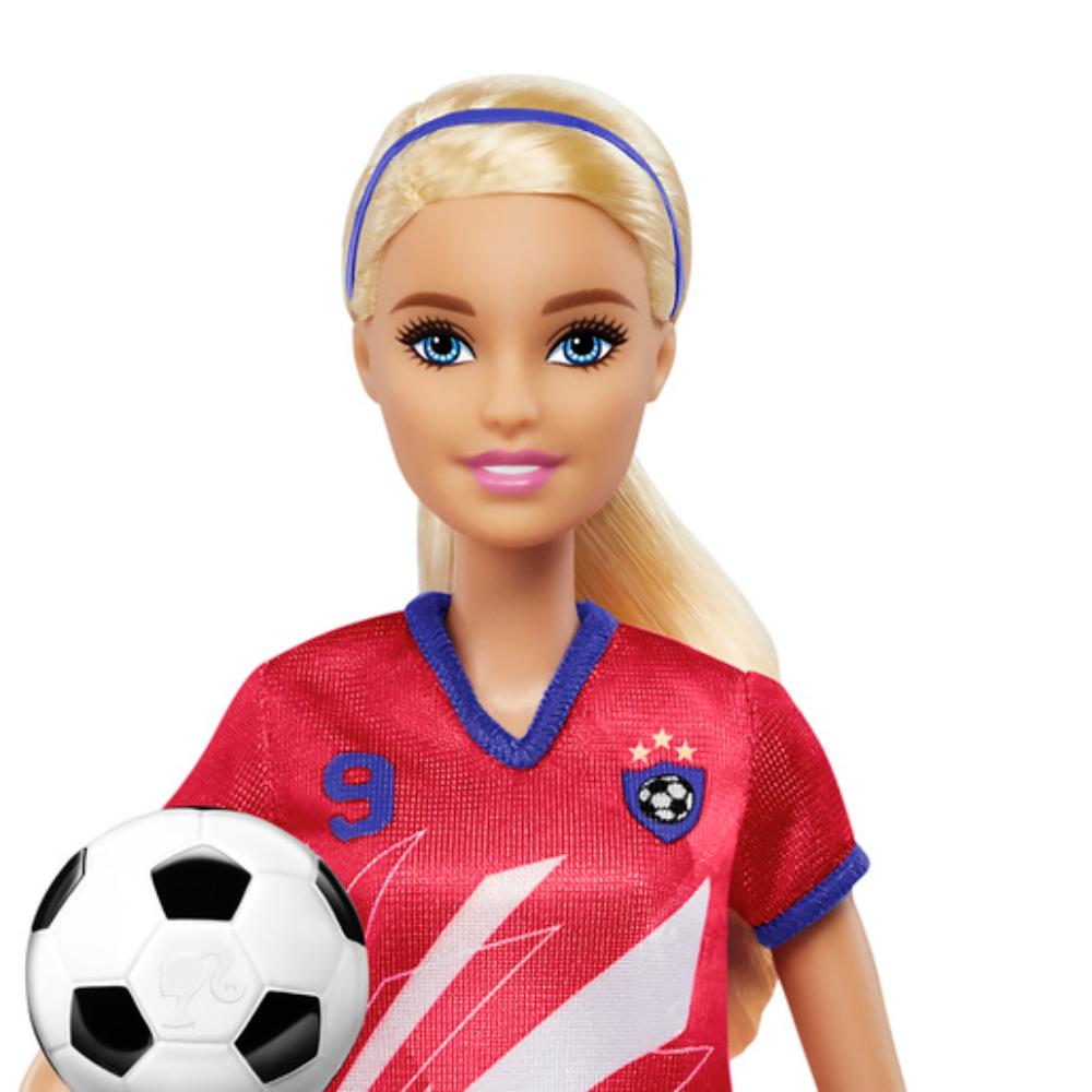 Barbie Football Doll with Blonde Ponytail Barbie Football Doll with Blonde Ponytail