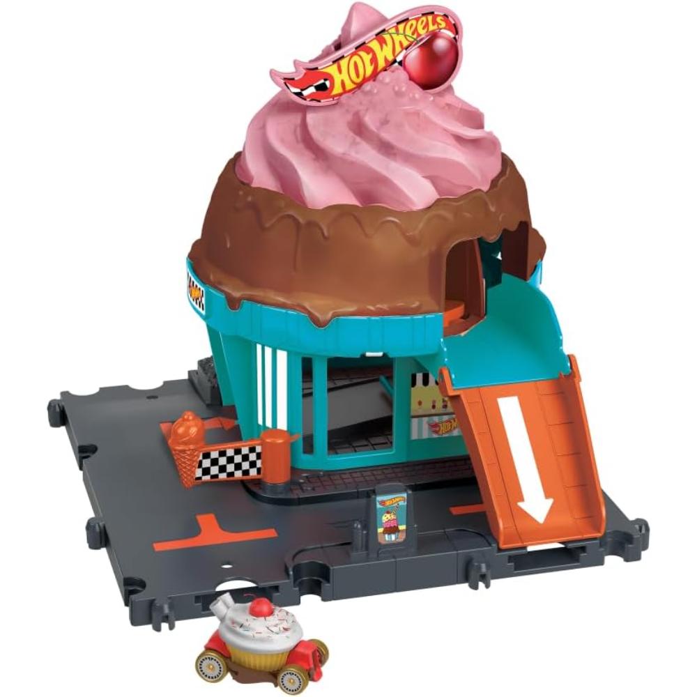 Hot Wheels City Downtown Ice Cream Shop