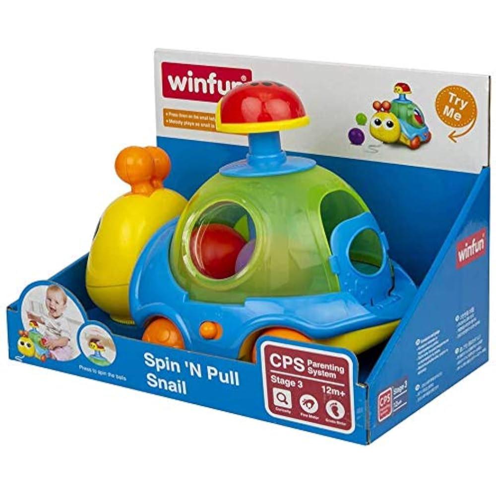 Winfun Spin 'N Pull Snail