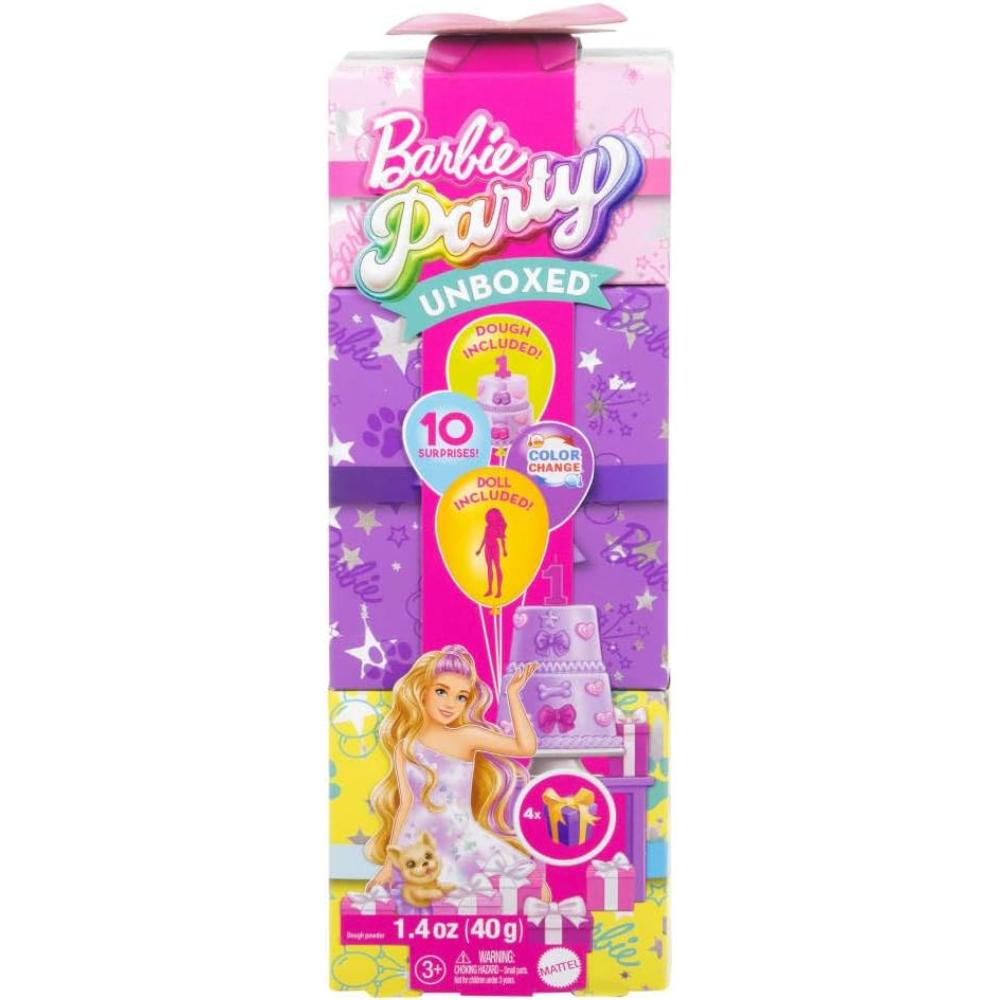 Barbie Party Unboxed Doll Pet Birthday Series Birthday Bows Barbie Party Unboxed Doll Pet Birthday Series Birthday Bows