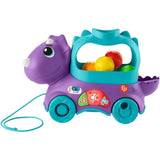 Fisher-Price Poppin’ Triceratops Interactive Ball Popper Pull Toy