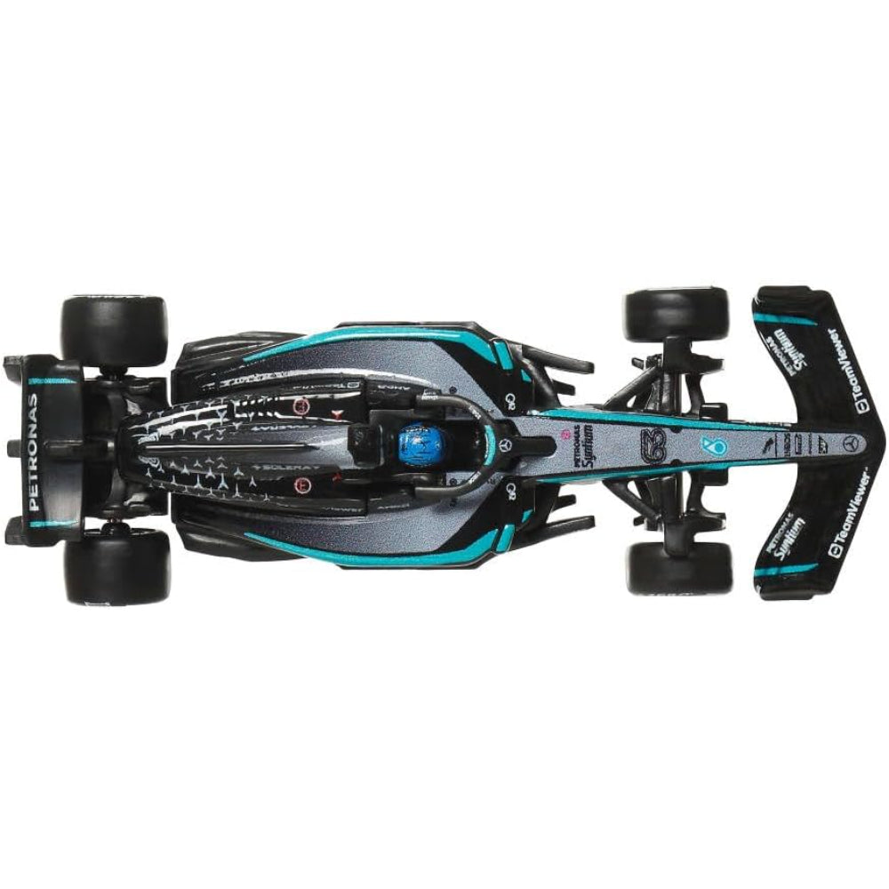Hot Wheels Premium Collectible Mercedes -AMG Formula 1® Team Car - George Russell