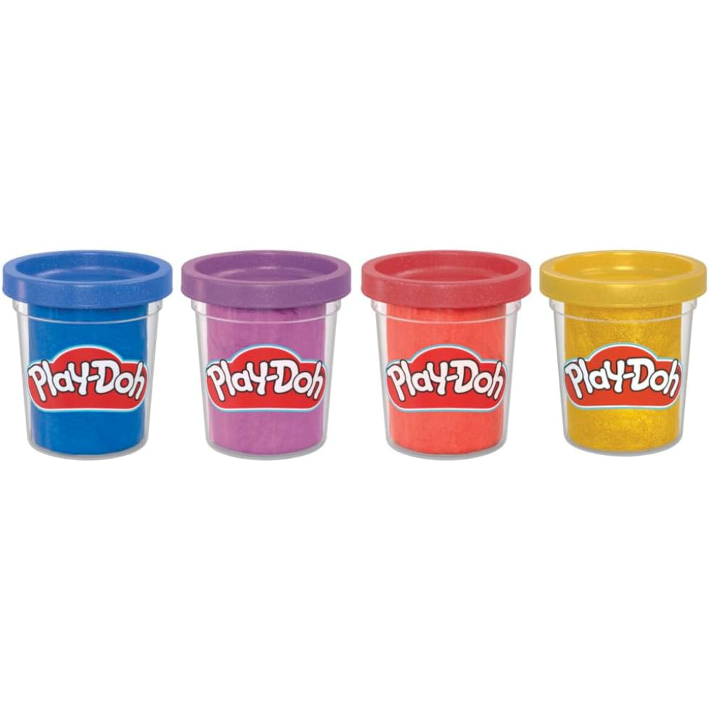 Play-Doh Shimmery Metallics 4 Pack Play-Doh Shimmery Metallics 4 Pack
