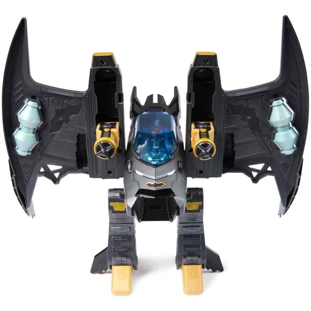 DC Metal Force Transforming Batwing 2-in-1 Playset