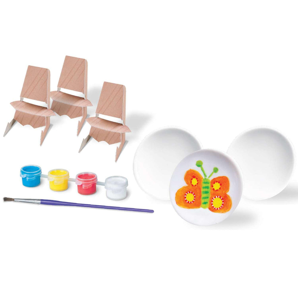 4M Little Craft  Mini Plate Painting Kit
