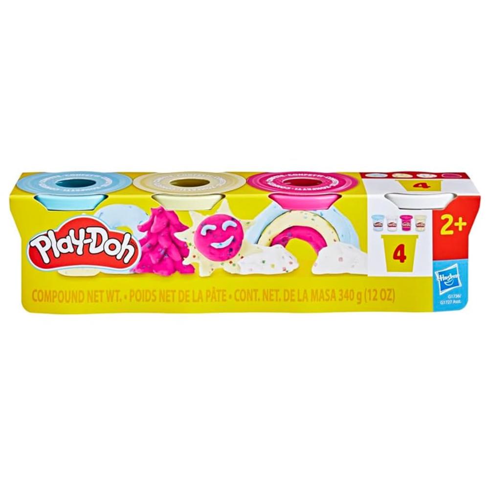 Play-Doh 4 Pack Confetti Compound Play-Doh 4 Pack Confetti Compound