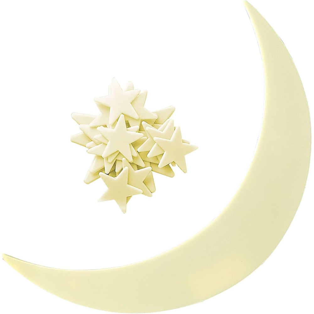 4M Glow In The Dark Large Moon & Stars