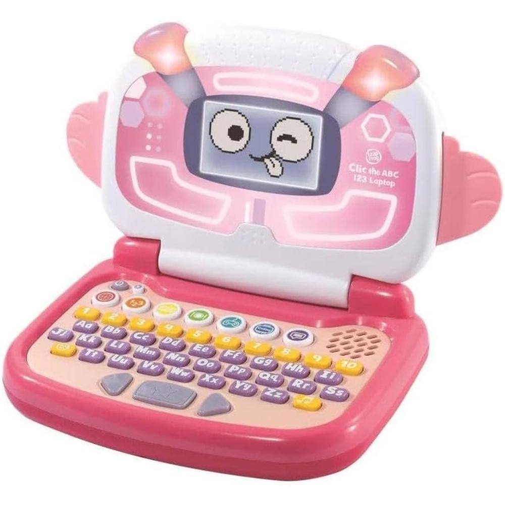 LeapFrog Clic the ABC 123 Laptop Pink LeapFrog Clic the ABC 123 Laptop Pink