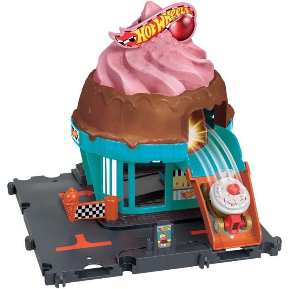 Hot Wheels City Downtown Ice Cream Shop