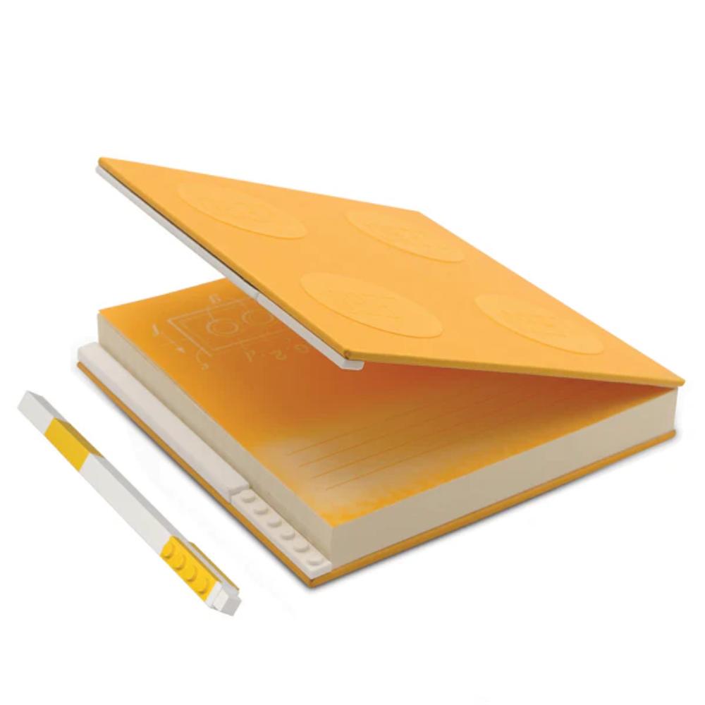 LEGO® IQ Locking Notebook with Gel Pen – Yellow LEGO® IQ Locking Notebook with Gel Pen – Yellow