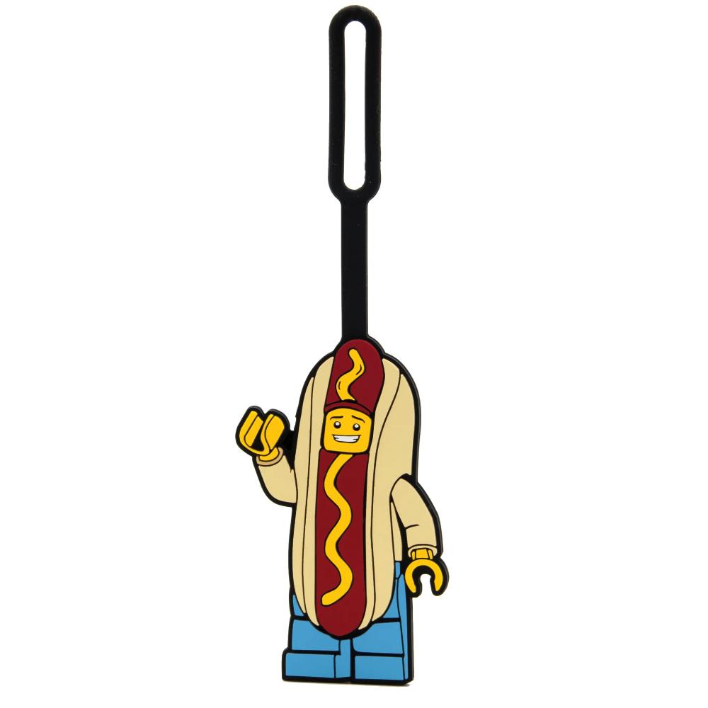 IQ52615 IQ Bag Tag Hot Dog Man IQ52615 IQ Bag Tag Hot Dog Man