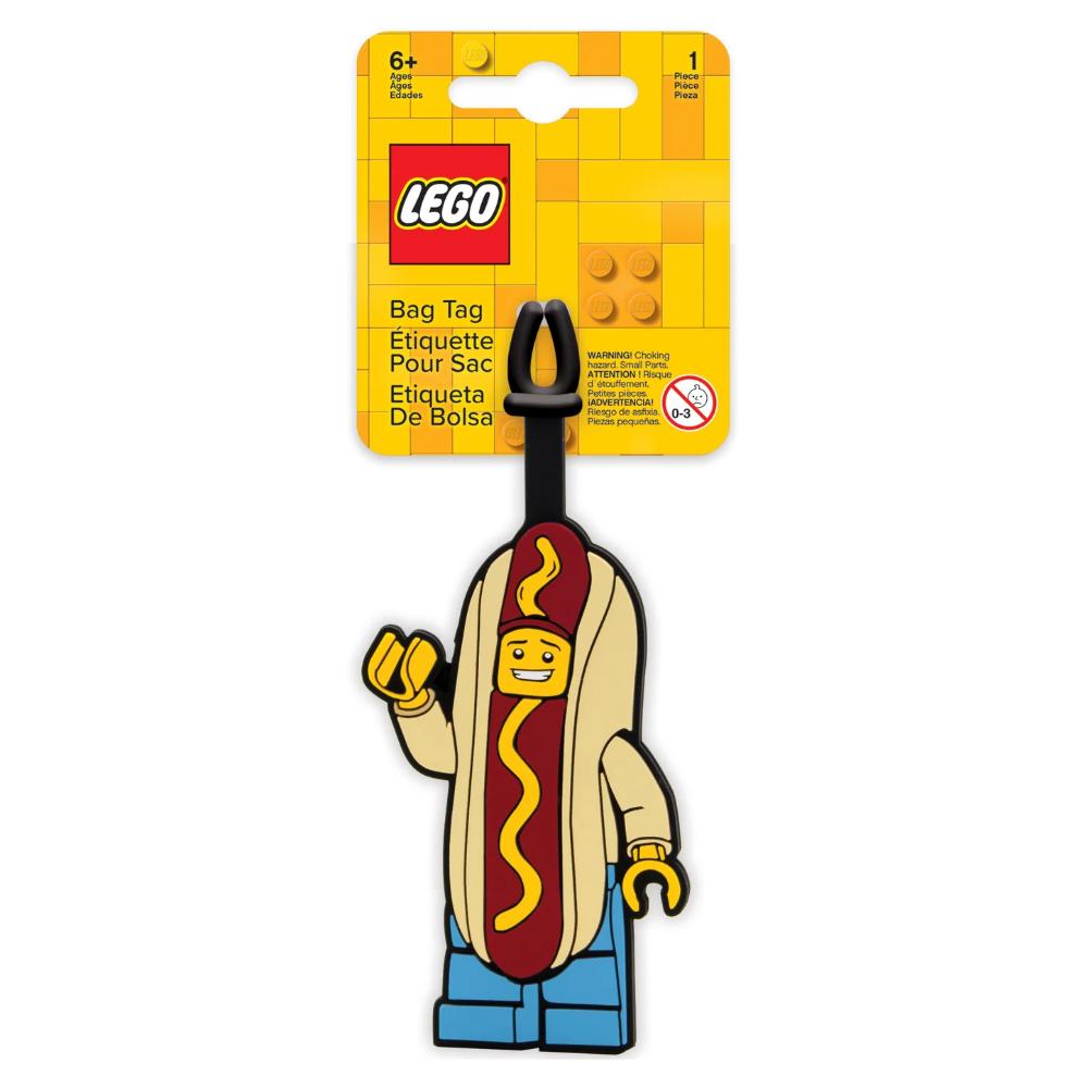 IQ52615 IQ Bag Tag Hot Dog Man IQ52615 IQ Bag Tag Hot Dog Man