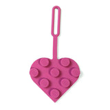 Lego IQ Bag Tag Heart Pin
