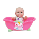 JC Toys Lots to Love Babies Vinyl Baby Doll 10" with Deluxe Gift Set