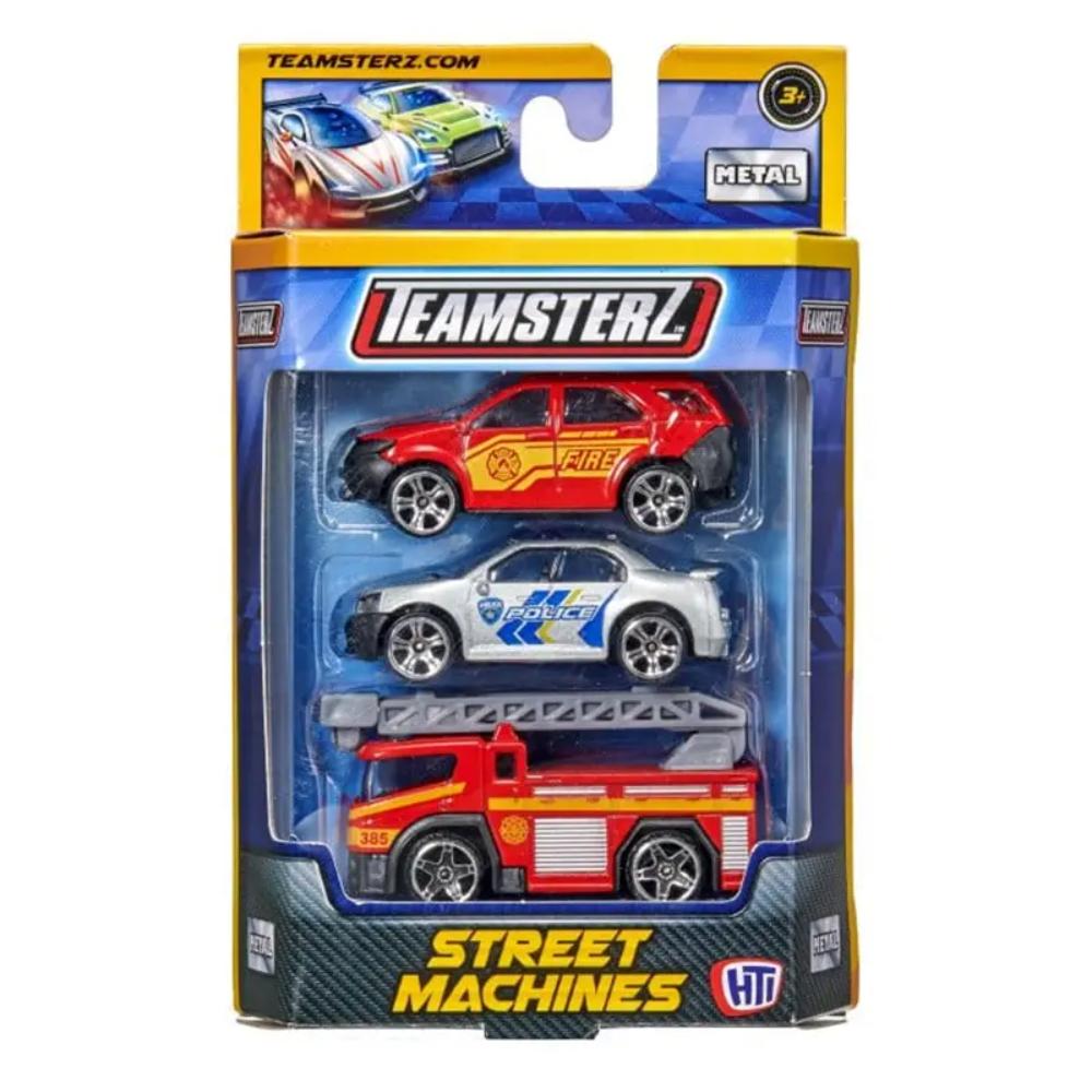 Teamsterz Die Cast 3 Pack Assorted