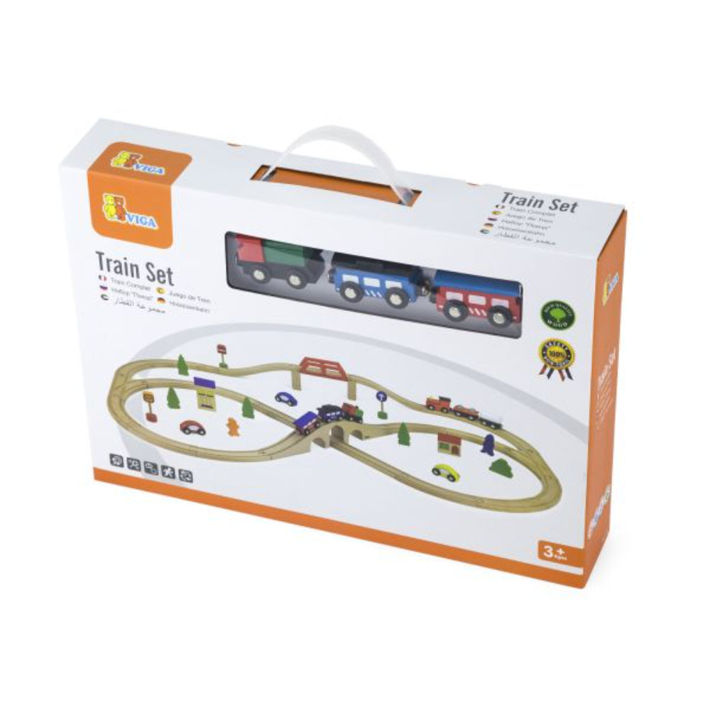 Viga Train Set 49pcs Viga Train Set 49pcs