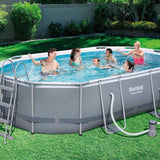 Bestway 16' x 10' x 42"/4.88m x 3.05m x 1.07m Oval Pool Set