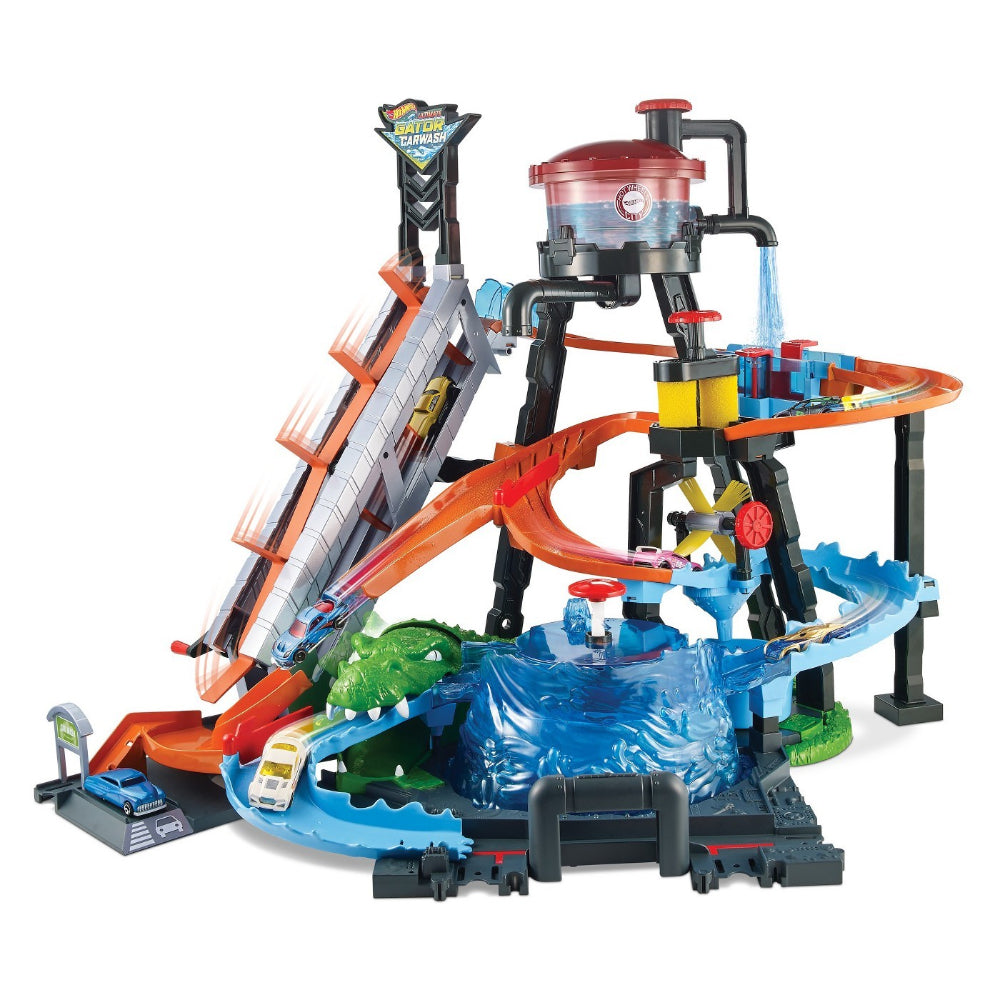 Hot Wheels Color Shifters Ultimate Gator Car Wash Plays Hot Wheels Color Shifters Ultimate Gator Car Wash Plays