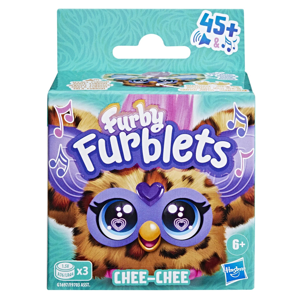 Furby Furblets Chee-Chee Mini Cheetah Friend