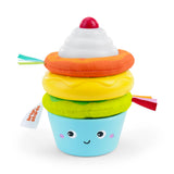Bright Starts Cupcake Tower Stacking Toy with Teether