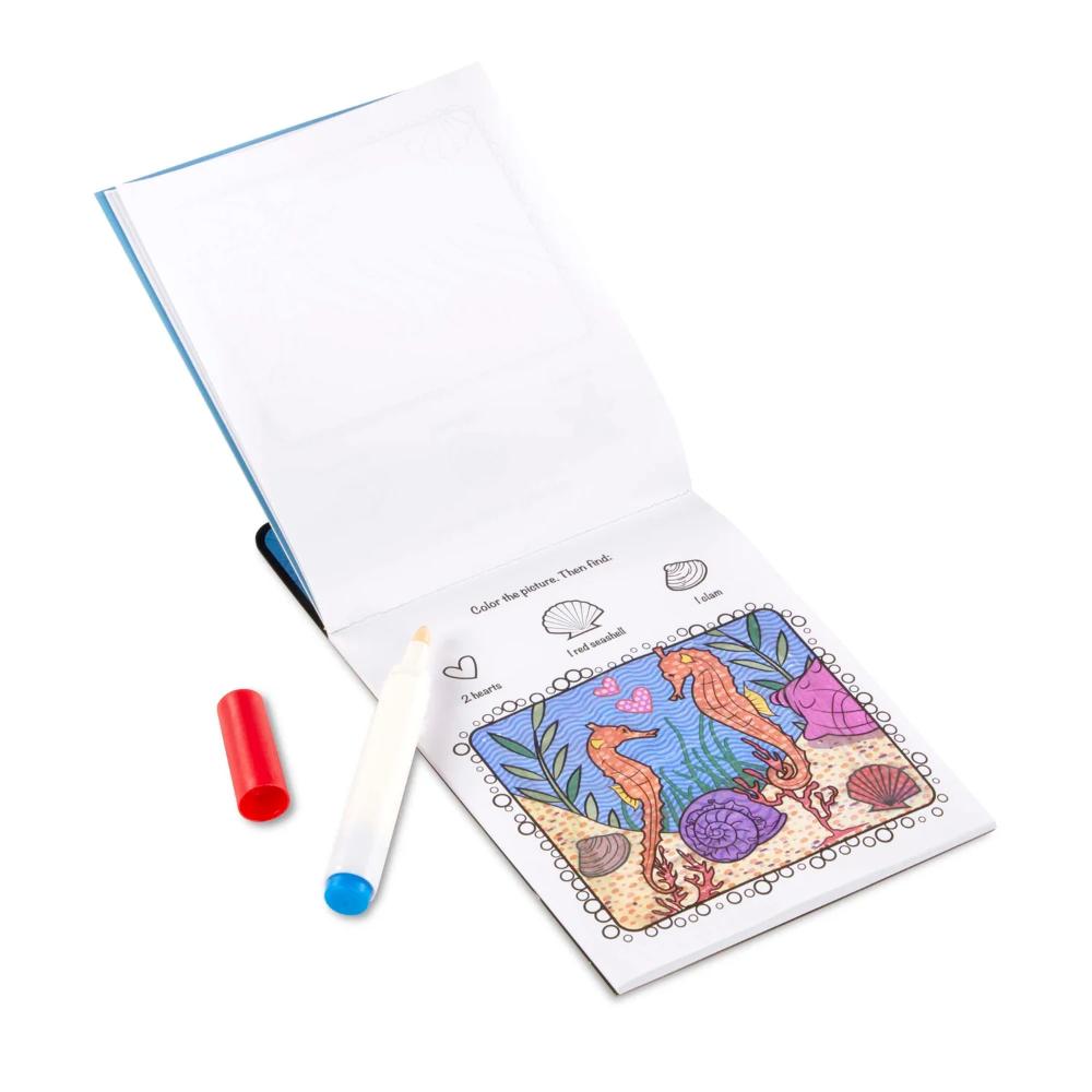 Melissa & Doug On the Go™ ColorBlast Color Reveal Pad – Sea Life