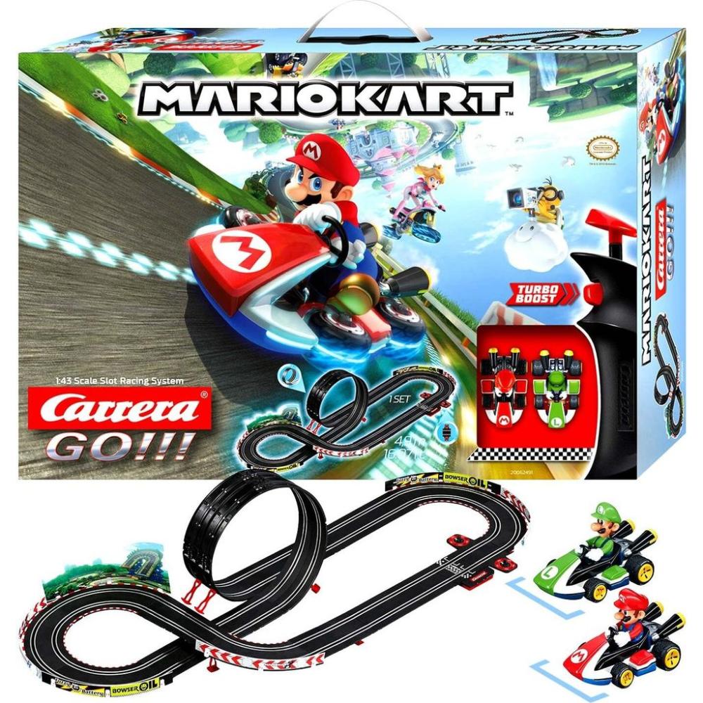 Carrera Go!!! Nintendo Mario Kart 8 Slot Car Set 4.9m