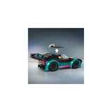 Lego Race Car and Car Carrier Truck