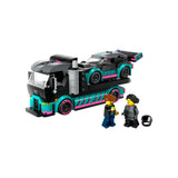 Lego Race Car and Car Carrier Truck