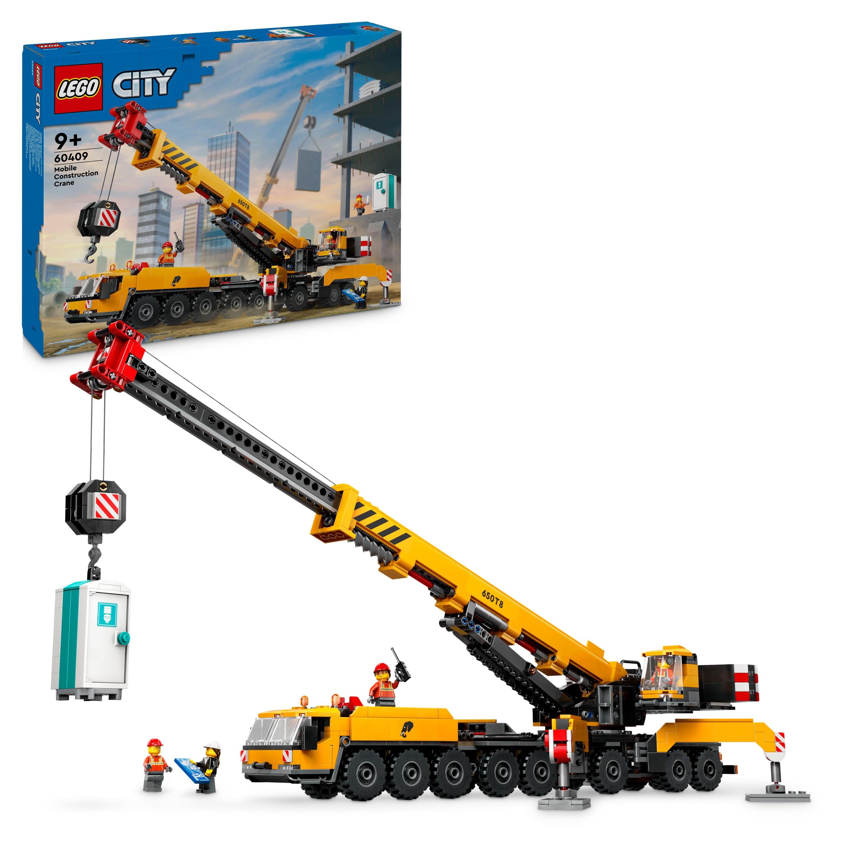 Lego Yellow Mobile Construction