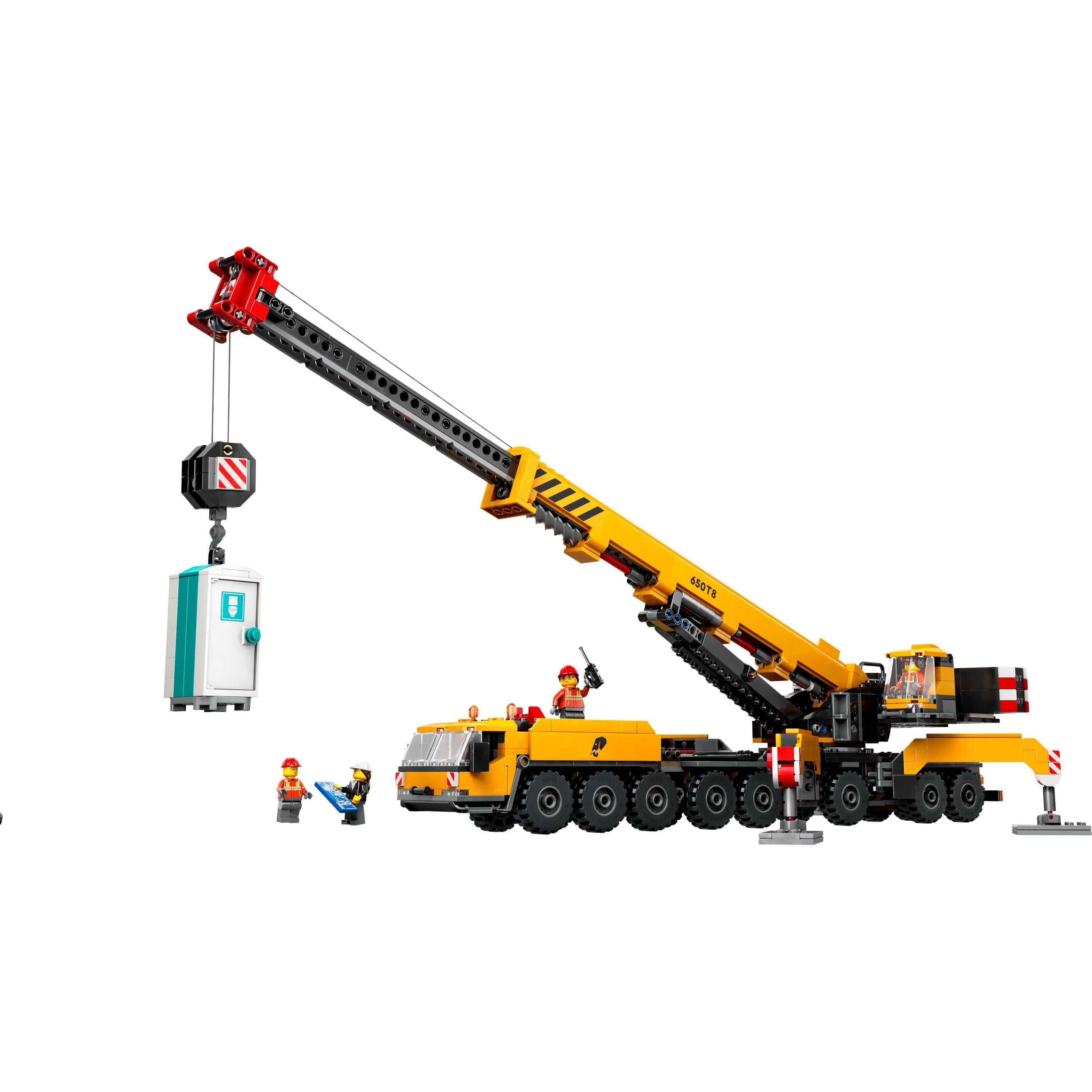 Lego Yellow Mobile Construction
