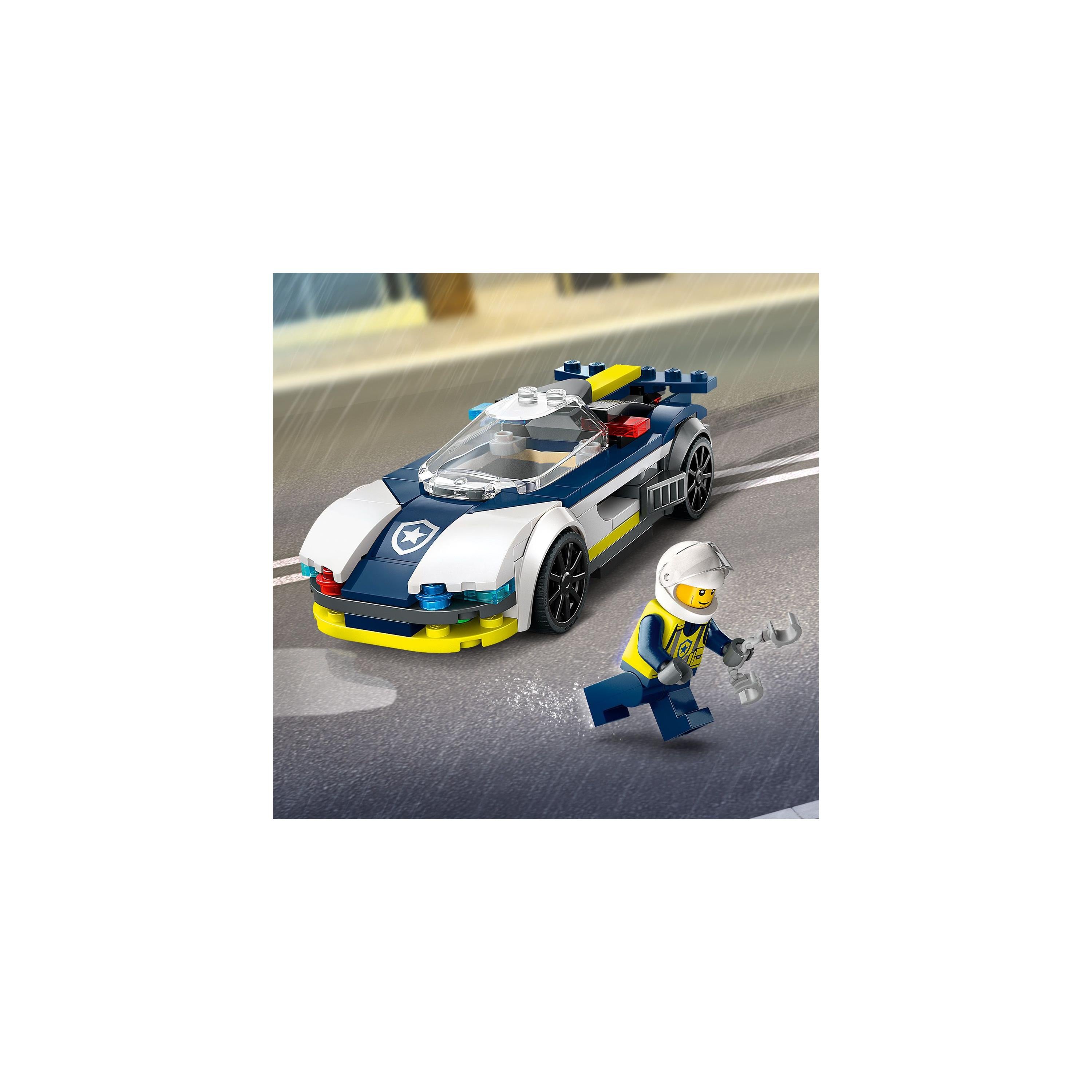 Lego Police Car and Muscle Car Chase